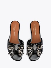 Kurt Geiger London Kensington Bow Flat Sandals - Image 5 of 5