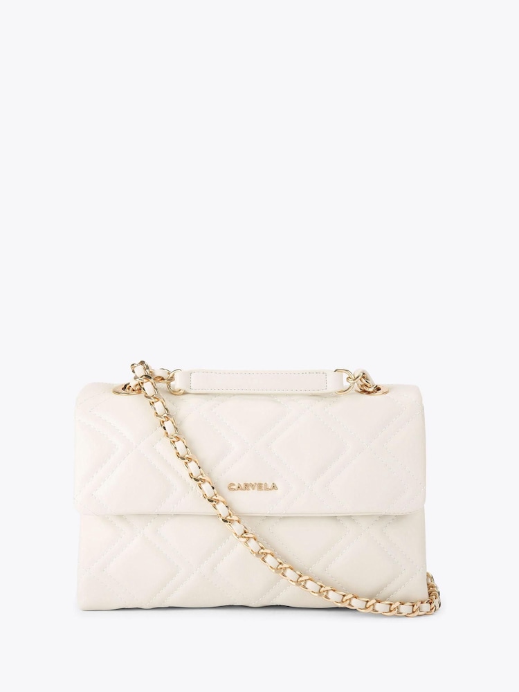 Carvela Large Rosa Chain Shoulder Bag - Image 1 of 4
