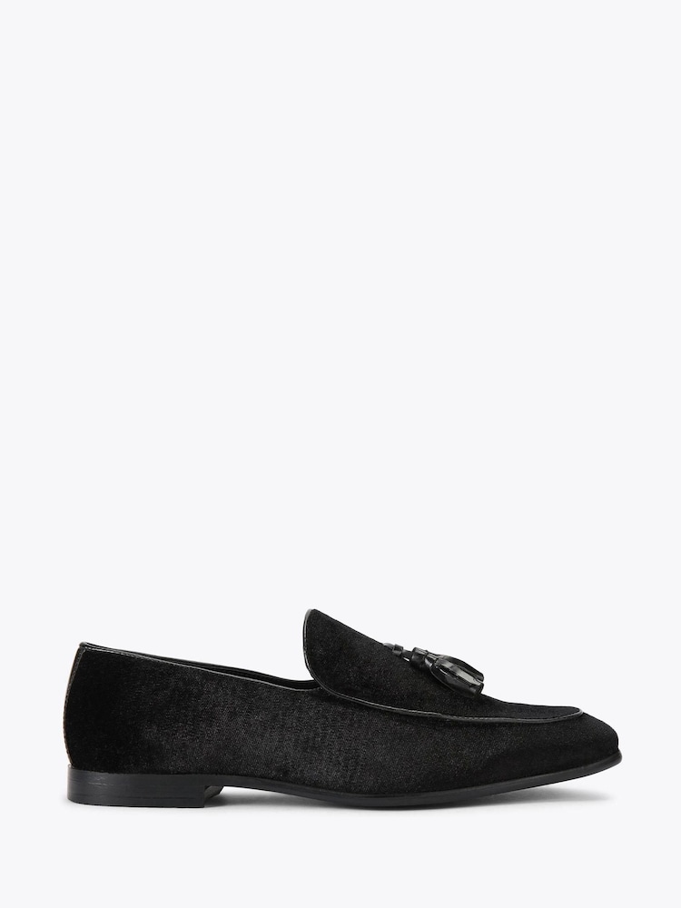 KG Kurt Geiger Curtis Velvet Black Shoes - Imagen 2 de 5