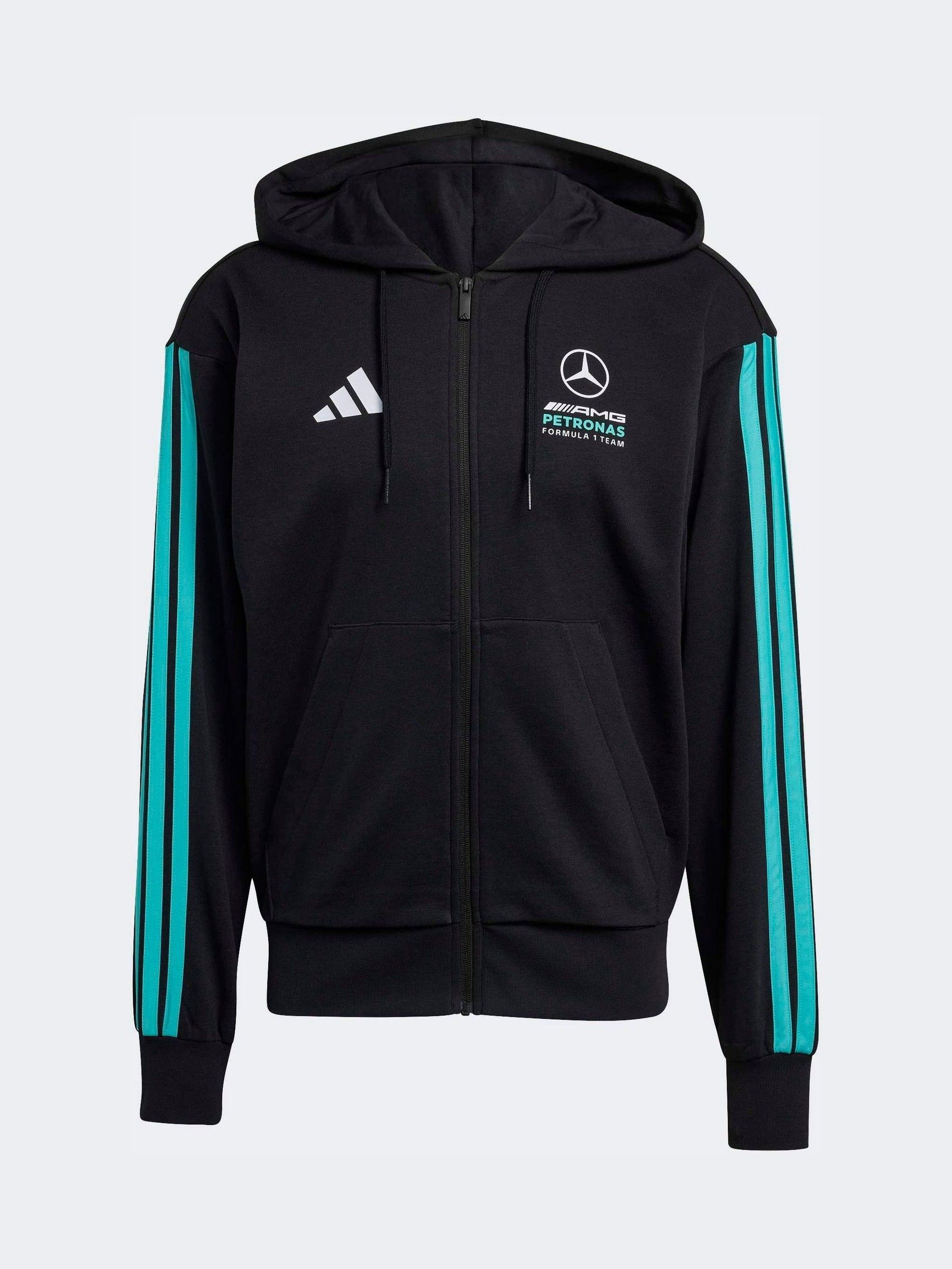 Buy adidas Black Mercedes-Amg Petronas Formula 1 Team Dna Full Zip