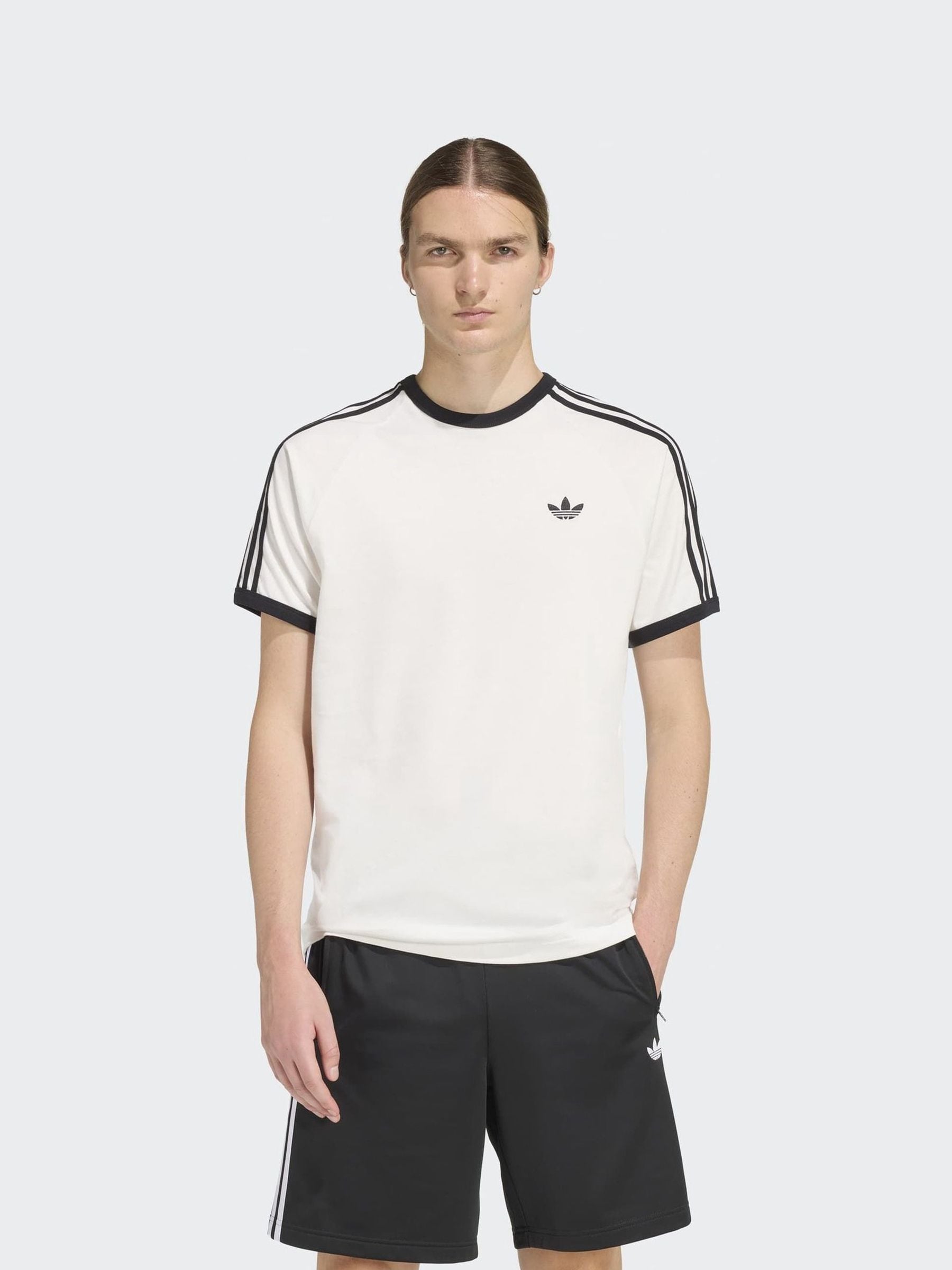 Satın al Beyaz/Siyah - adidas originals 3-Çizgi Tişört Next Turkey
