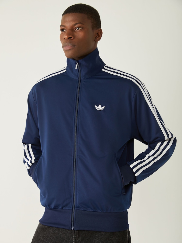 Buy adidas Originals Dark Blue Firebird Track Top from the Next UK ...