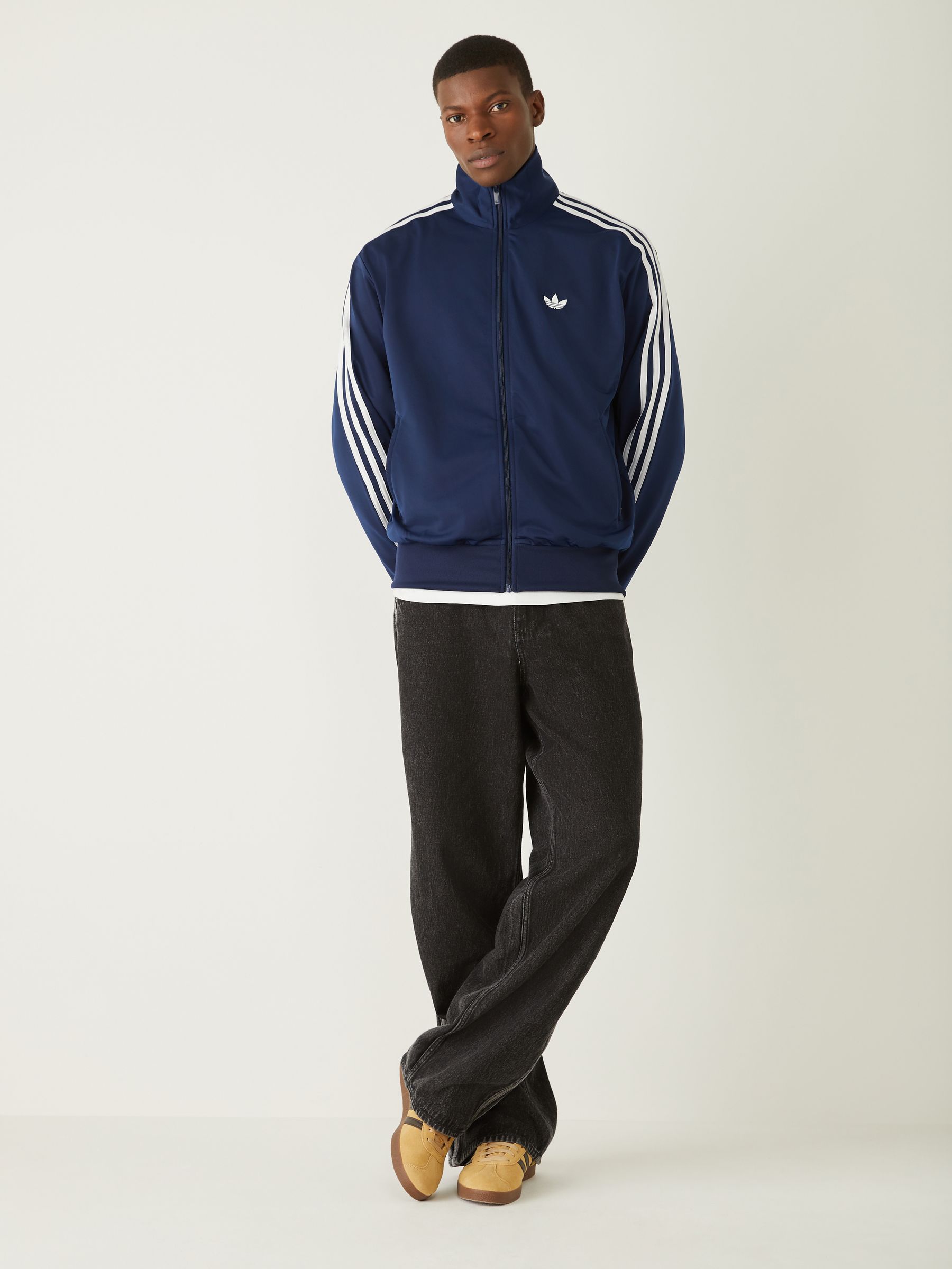 Buy adidas Originals Dark Blue Firebird Jacket from Next USA