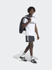 adidas Originals White 3 Stripes Slim Ringer T-Shirt - Image 3 of 6