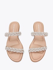 KG Kurt Geiger Chrome RILEY2 Sandals - Image 3 of 5