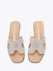 KG Kurt Geiger Chrome Raven Bling2 Sandals - Image 3 of 5