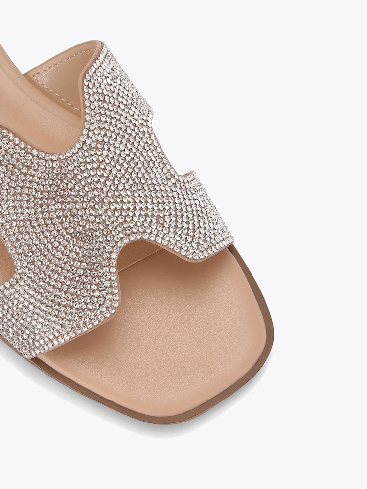 KG Kurt Geiger Chrome Raven Bling2 Sandals - Image 5 of 5