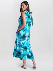 Gina Bacconi Blue Rory Tent Dress - Image 2 of 5