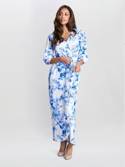 Gina Bacconi Karen Floral Print Maxi Dress - Image 1 of 5