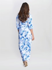 Gina Bacconi Karen Floral Print Maxi Dress - Image 2 of 5