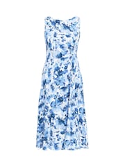 Gina Bacconi Emmy Floral Print Midi Dress - Image 5 of 5
