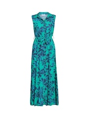 Gina Bacconi Blue Reagan Long Shirt Dress - Image 6 of 6