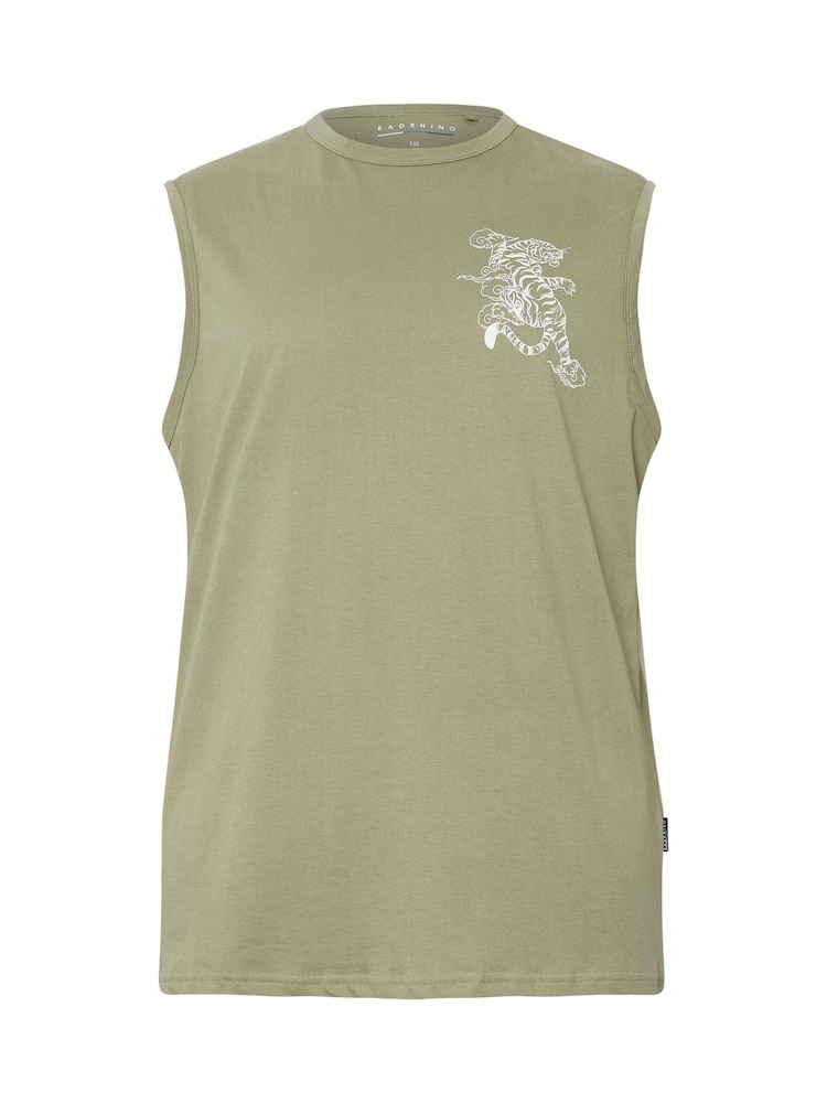 BadRhino Big & Tall Green Muscle Vest - Image 1 of 2