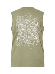 BadRhino Big & Tall Green Muscle Vest - Image 2 of 2