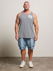 BadRhino Big & Tall Blue Koi Carp Vest - Image 2 of 7