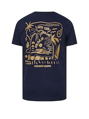 BadRhino Big & Tall Blue Off The Beaten Track T-Shirt - Image 2 of 2