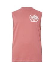 BadRhino Big & Tall Pink Muscle Vest - Image 5 of 7