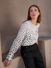 Star by Julien MacDonald Embellished Spot Blouse - Imagen 1 de 4