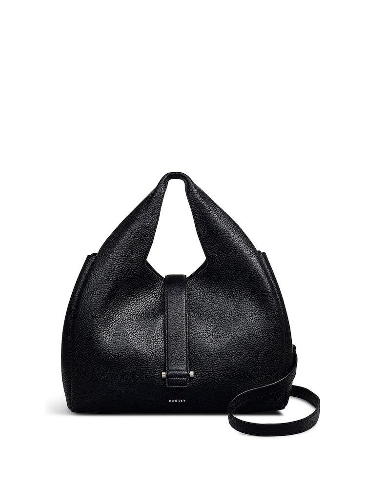 Radley Medium Sloane Street Zip Top Grab Black Bag - Image 1 of 4