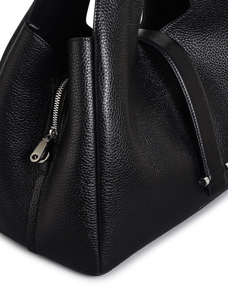 Radley Medium Sloane Street Zip Top Grab Black Bag - Image 4 of 4
