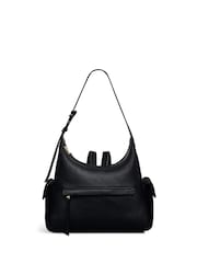 Radley Small The Fitzrovia Zip-Top Black Backpack - Image 1 of 4