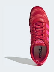 adidas Red/Pink Grand Court Lo Trainers - Image 10 of 10