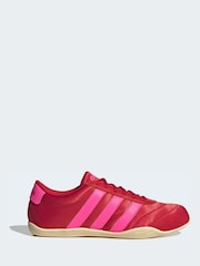 adidas Red/Pink Grand Court Lo Trainers - Image 6 of 10