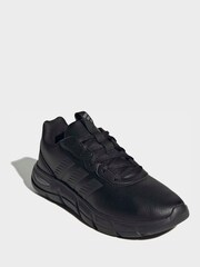 adidas Black Ground Cloudfoam Flex Rapidfit Trainers - Image 1 of 10