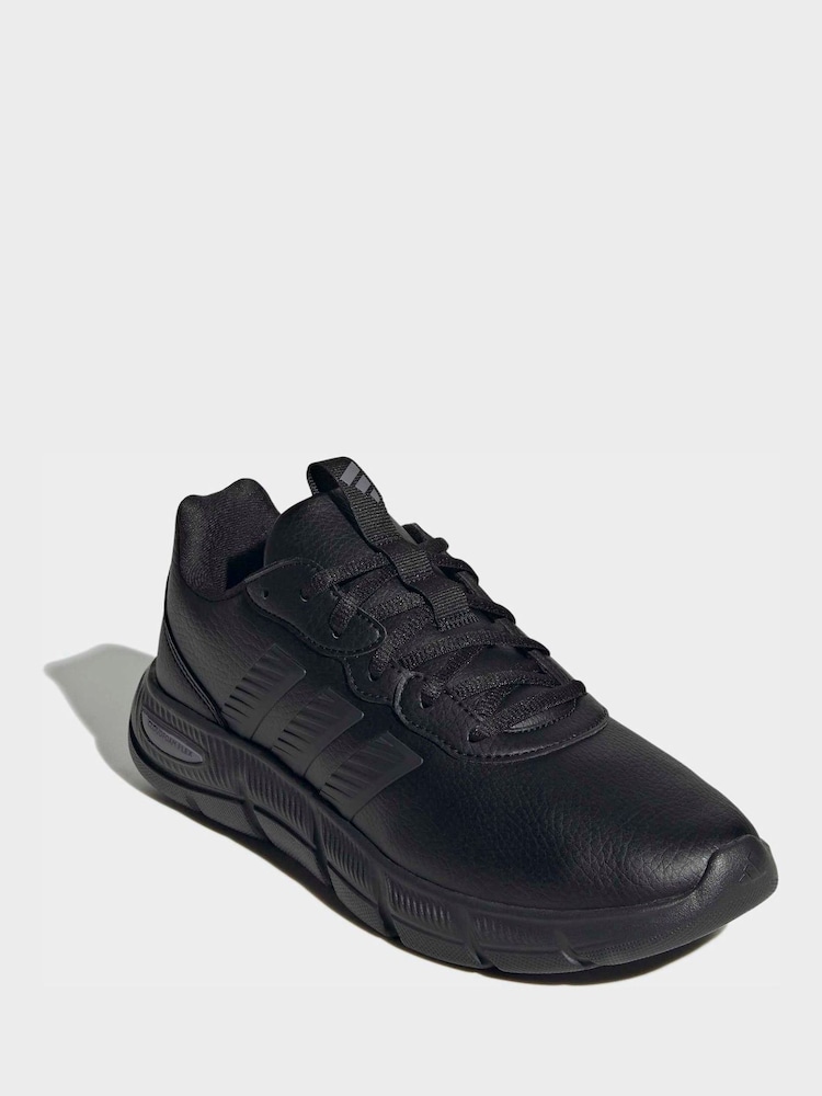 adidas Black Ground Cloudfoam Flex Rapidfit Trainers - Image 1 of 10