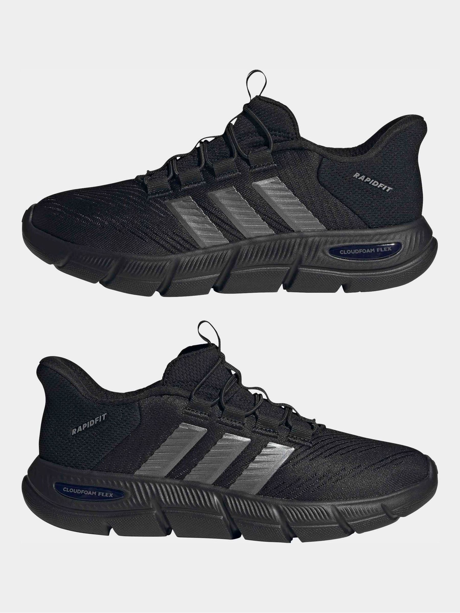 Next：日本 ブラック - adidas Cloudfoam Flex Rapidfit スニーカー
