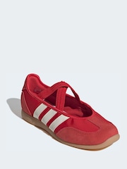 adidas Red Barreda Mary Jane Trainers - Image 3 of 9