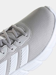adidas Grey Cloudfoam Flex Laces Trainers - Image 8 of 10