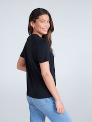 Preto - Animal Womens Everyday Fit UV Max T-Shirt - Imagem 2 de 4