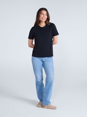 Preto - Animal Womens Everyday Fit UV Max T-Shirt - Imagem 3 de 4
