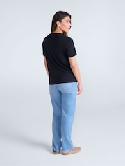 Preto - Animal Womens Everyday Fit UV Max T-Shirt - Imagem 4 de 4
