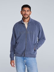 Animal Blue Mens Liam Zip Sweatshirt - Image 1 of 4