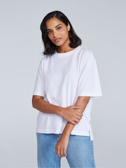 Branco - Animal Womens Relaxed Fit Idol T-Shirt - Imagem 1 de 8