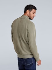 Animal Green Mens Liam Zip Sweatshirt - Image 2 of 4