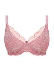 Fantasie Pink Emmaline Underwire Padded Plunge Bra - Image 4 of 4