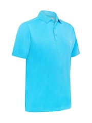 Callaway Apparel Blue Tournament Polo Shirt - Imagen 1 de 2