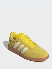 adidas Yellow Breaknet Sleek Trainers - Image 3 of 9