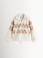 Varley Egret Hendrik Half Zip Sherpa Fleece - Image 11 of 11