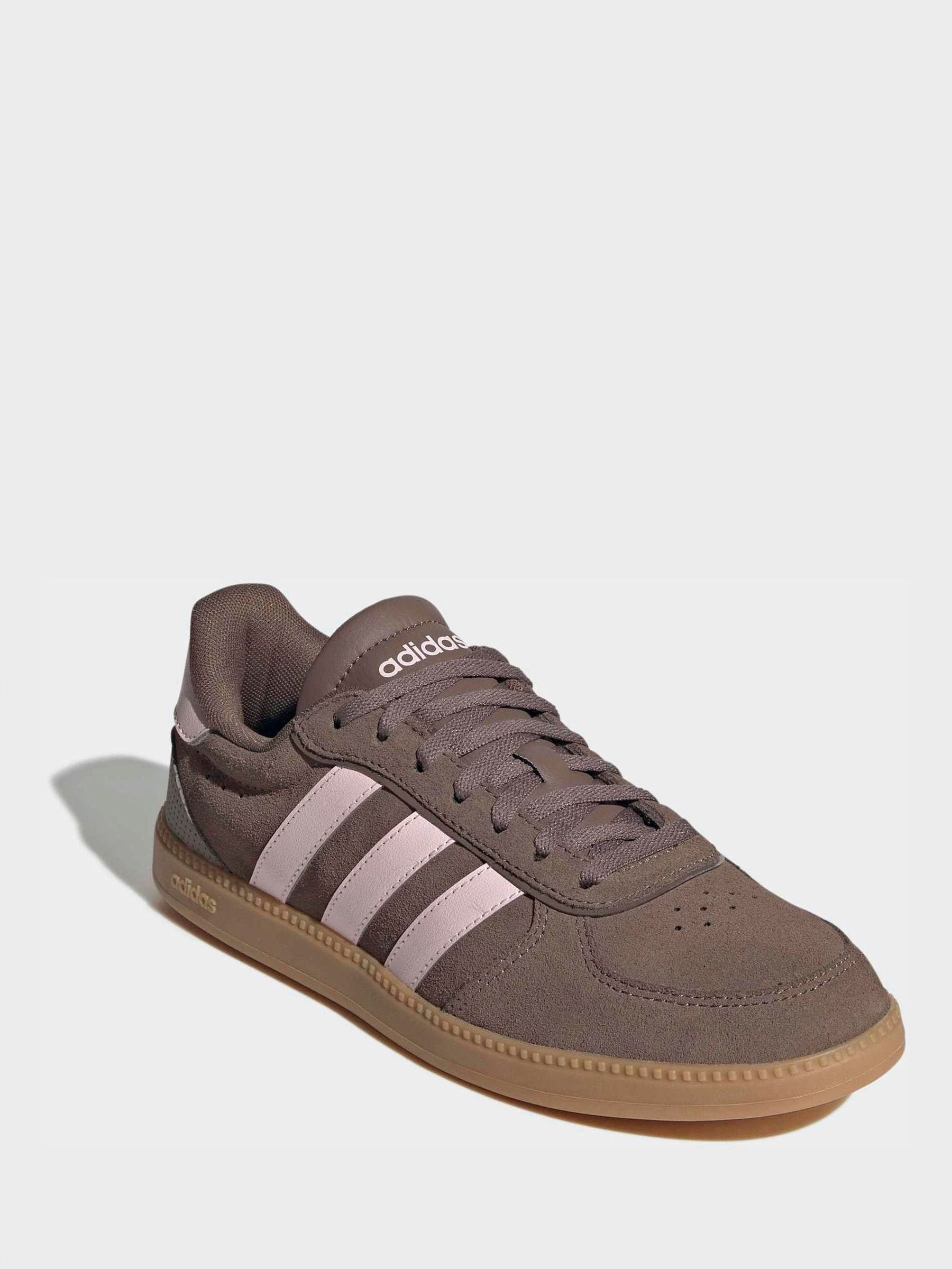 Buy adidas Brown/Pink Breaknet Sleek Trainers from Next Romania