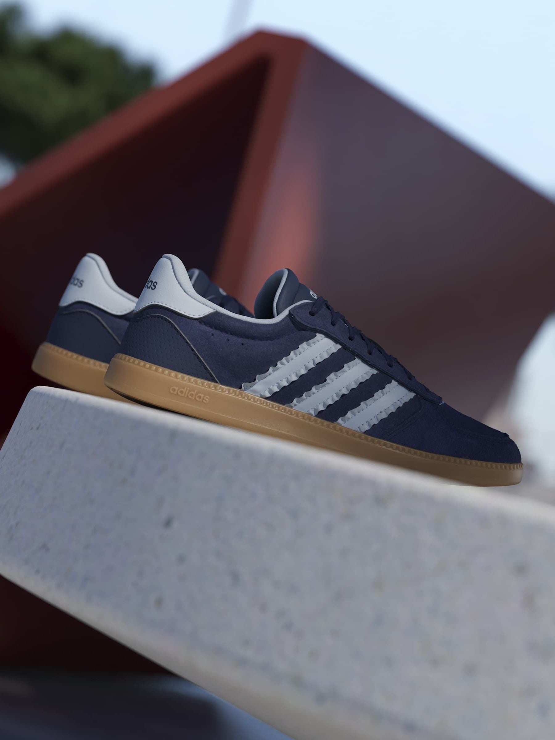 Buy adidas Coral Blue Breaknet Sleek Trainers from Next USA