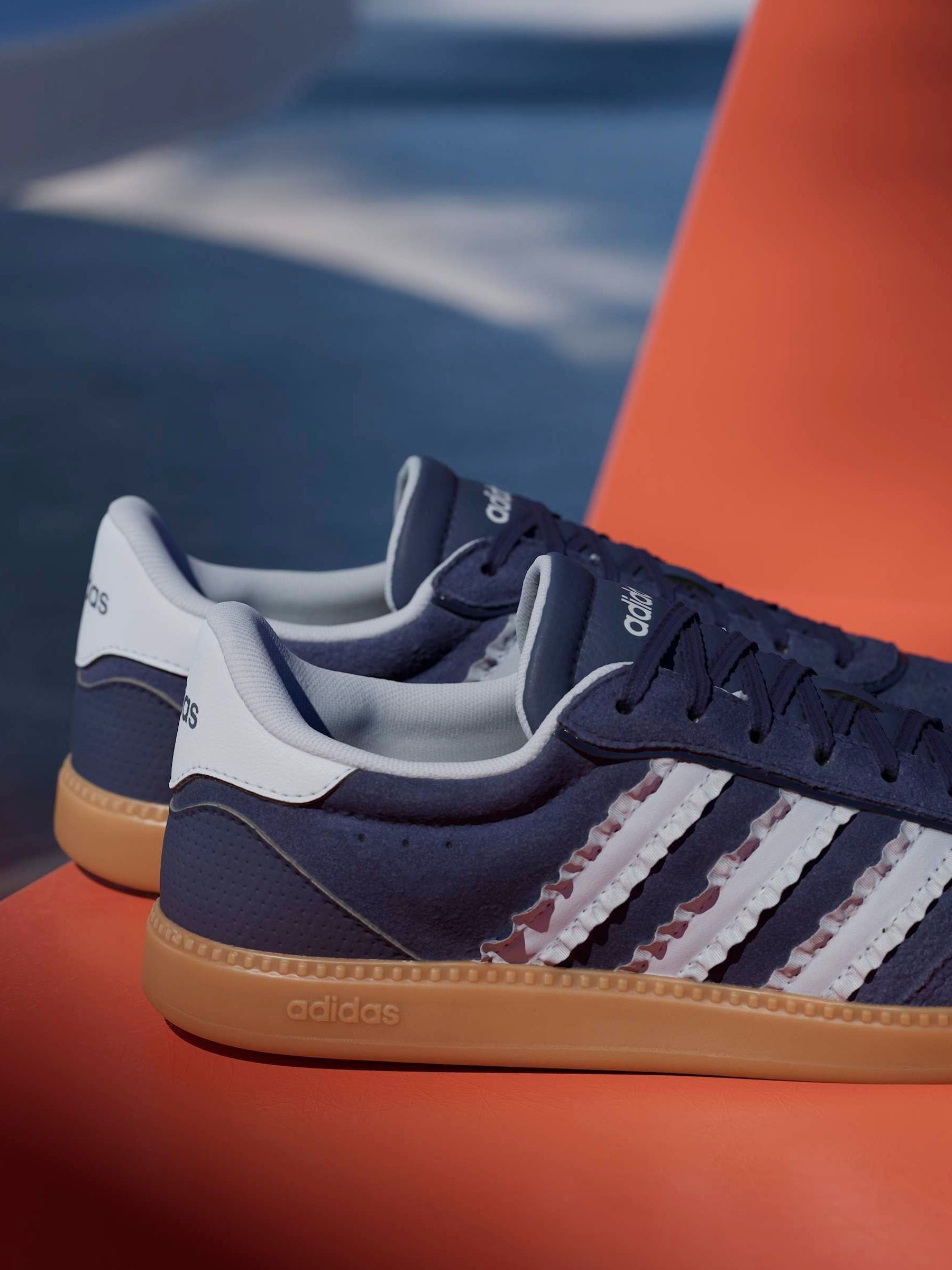 Buy adidas Coral Blue Breaknet Sleek Trainers from Next USA