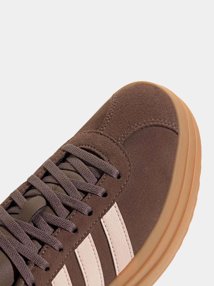 Buy adidas Brown/Pink VL Court Bold Trainers from Next USA