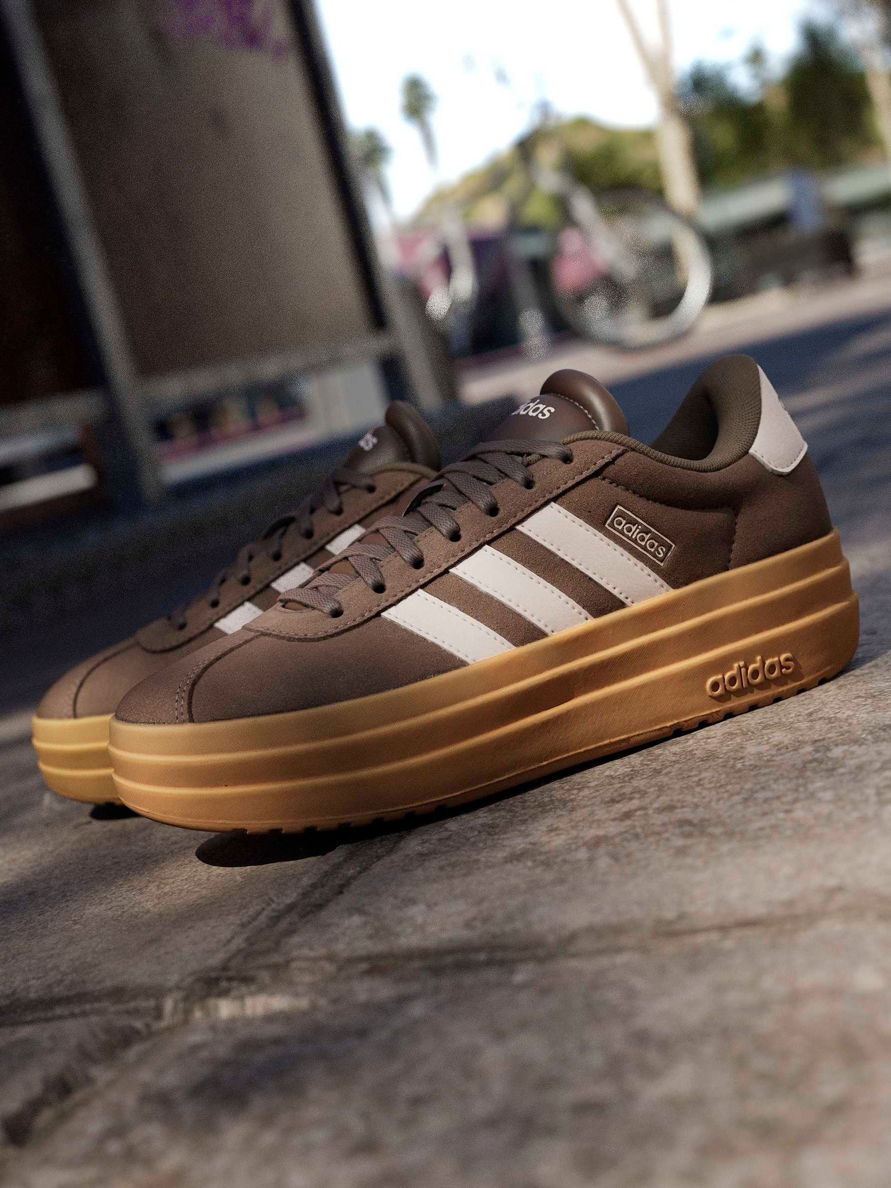 Buy adidas Brown/Pink VL Court Bold Trainers from Next USA
