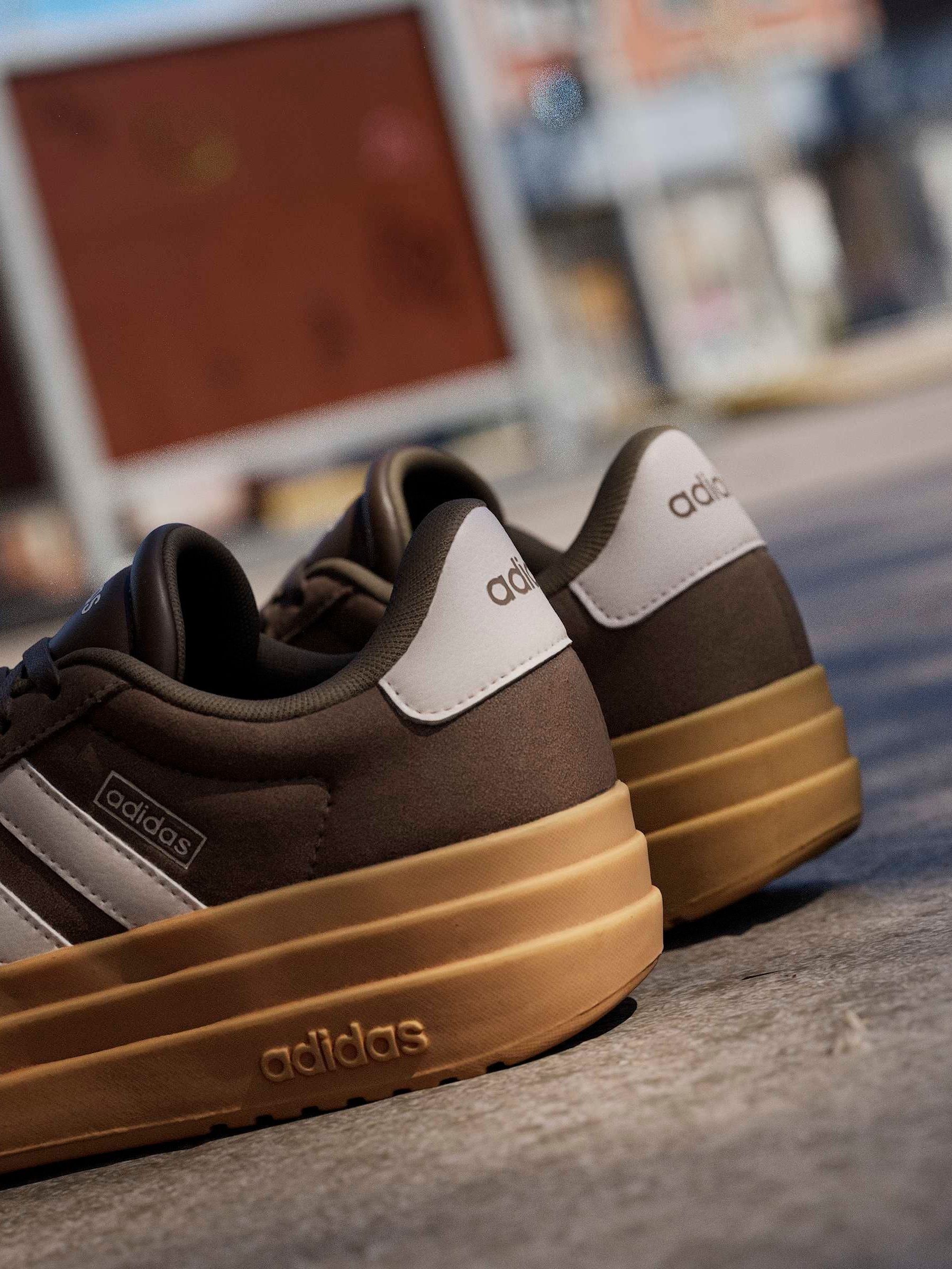 Buy adidas Brown/Pink VL Court Bold Trainers from Next South Africa
