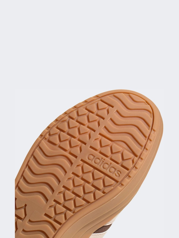 adidas Brown VL Court Bold Trainers - Image 9 of 9 adidas Brown VL Court Bold Trainers - Image 9 of 9