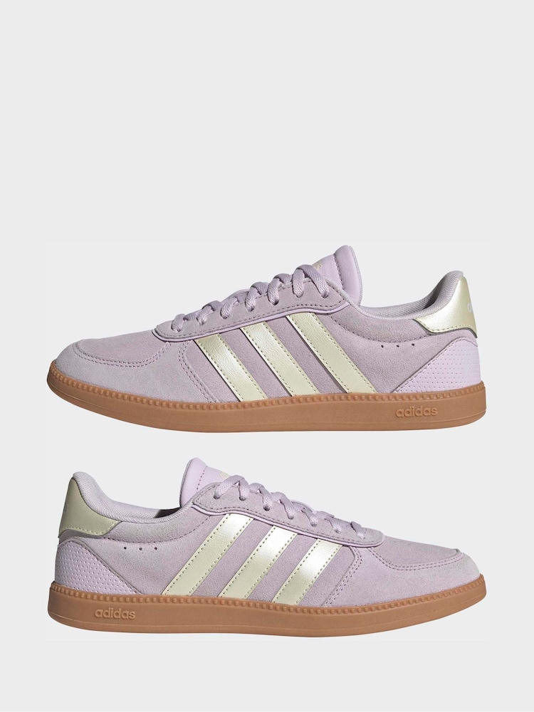 adidas Breaknet Sleek Trainers Purple US 6 Women